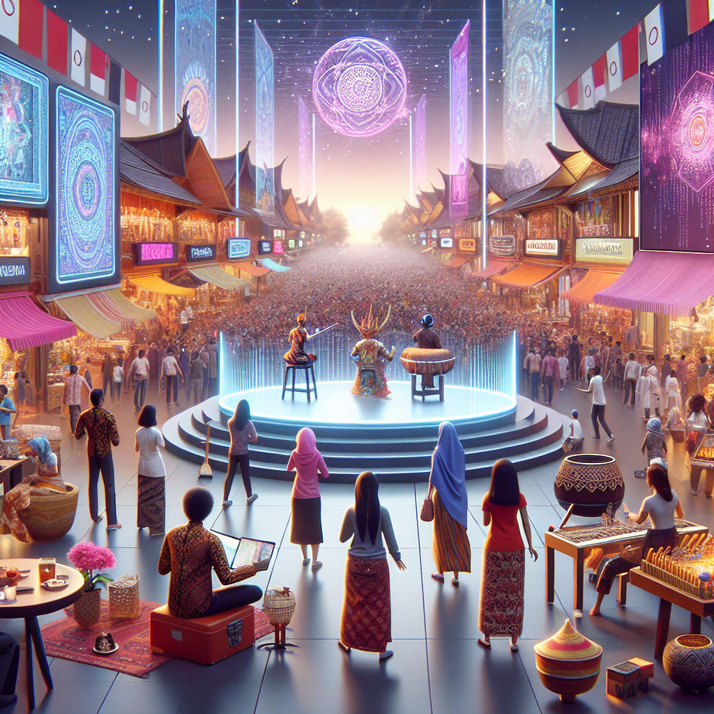 Metaverse Indonesia 2025: Dari Virtual Konser sampai Belanja di Pasar Digital!